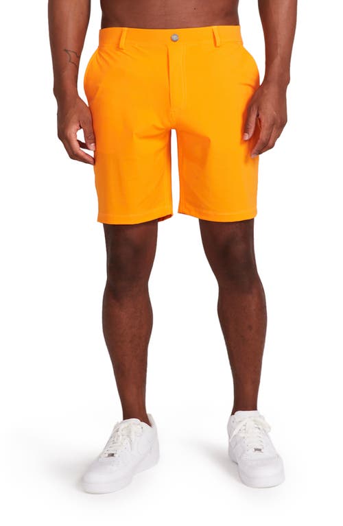Redvanly Hanover Pull-on Shorts In Orange
