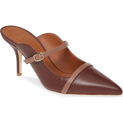 Malone Souliers Melody Double Band Mule, Brown