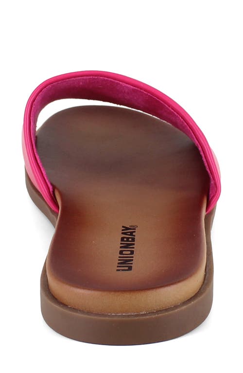 Shop Unionbay Renee Slide Sandal In Pink