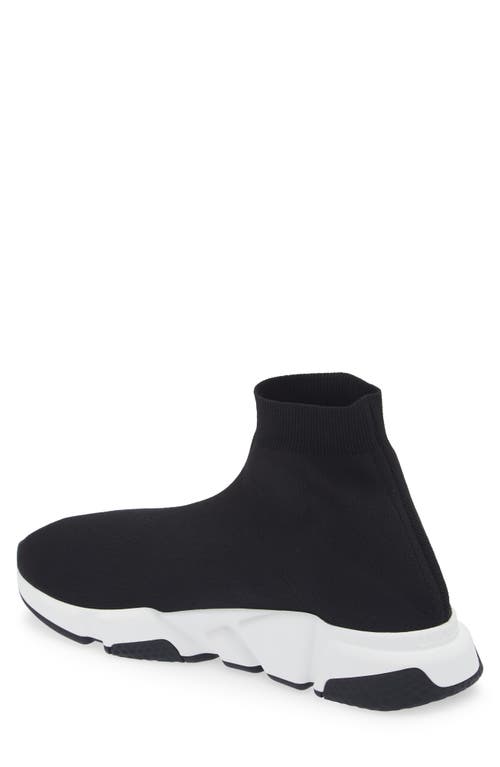 Shop Balenciaga Speed Lt Sock Sneaker In Black/white/black