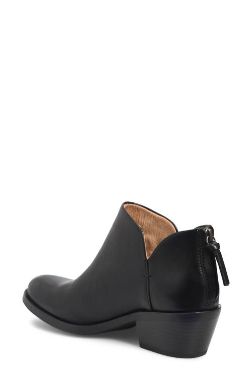 Söfft Angelica Womens Leather Almond Toe Shooties In Black
