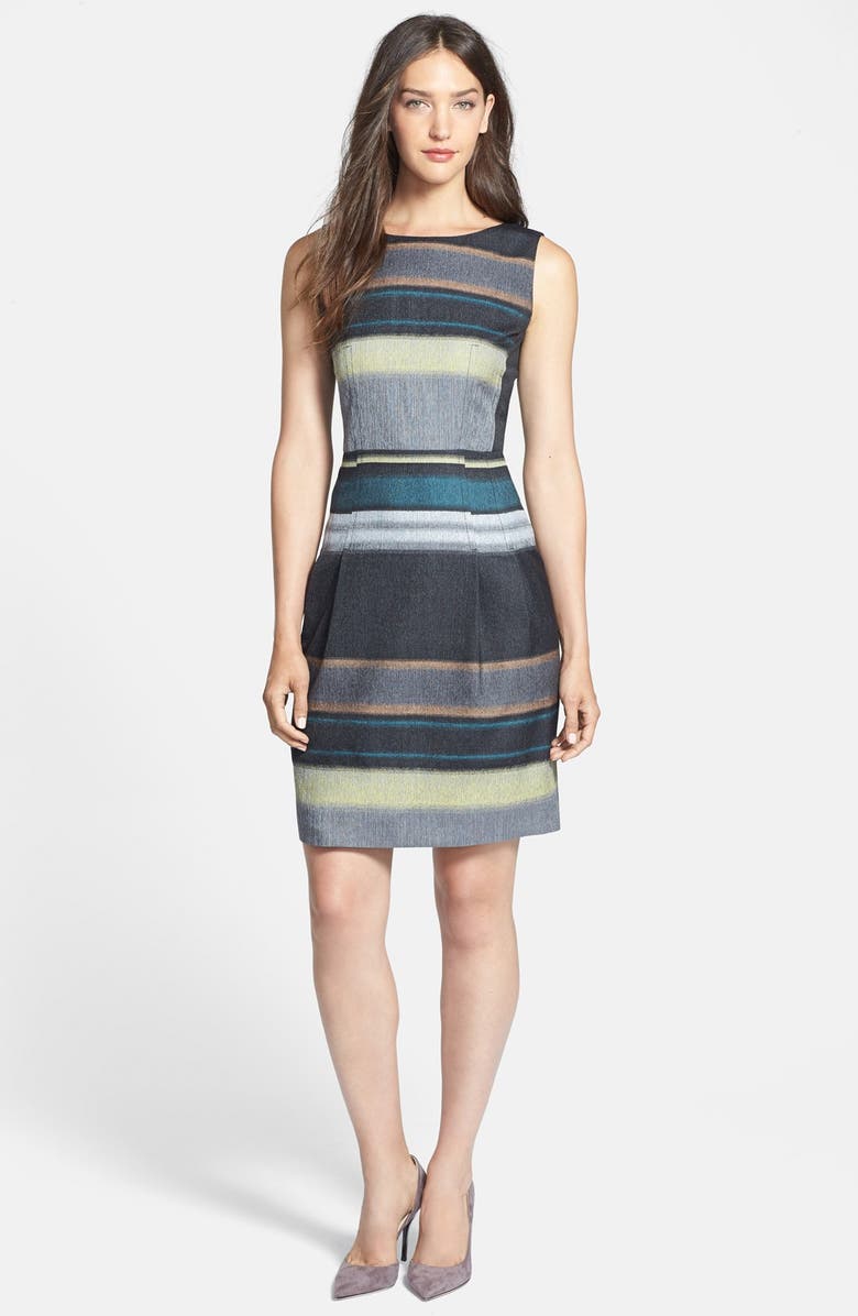 BOSS 'Dicoris' Stripe Sheath Dress | Nordstrom