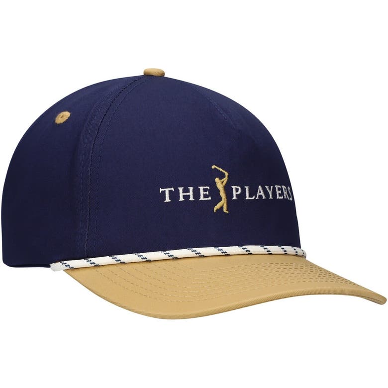 Shop Barstool Golf Navy The Players Snapback Hat