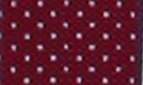 Cufflinks, Inc . Dot Pattern Adjustable Suspenders In Maroon