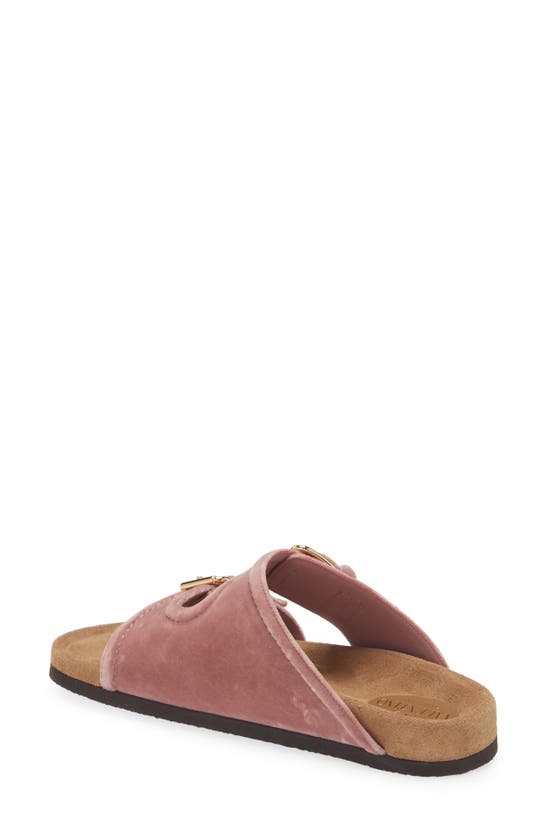 Valentino Anywear Slide Sandal In Lip/ Sigaro
