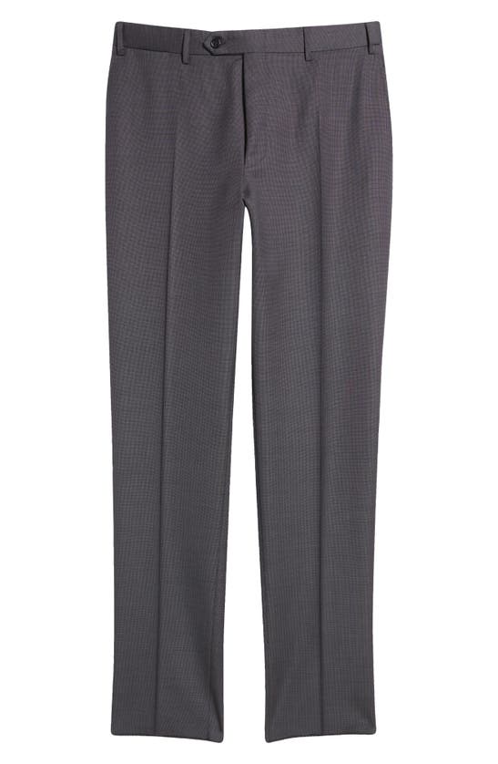 Shop Canali Solid Trouser In Black