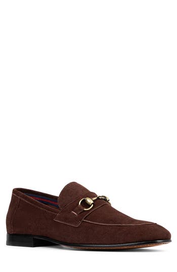 Donald Pliner Bit Loafer In Chocolate