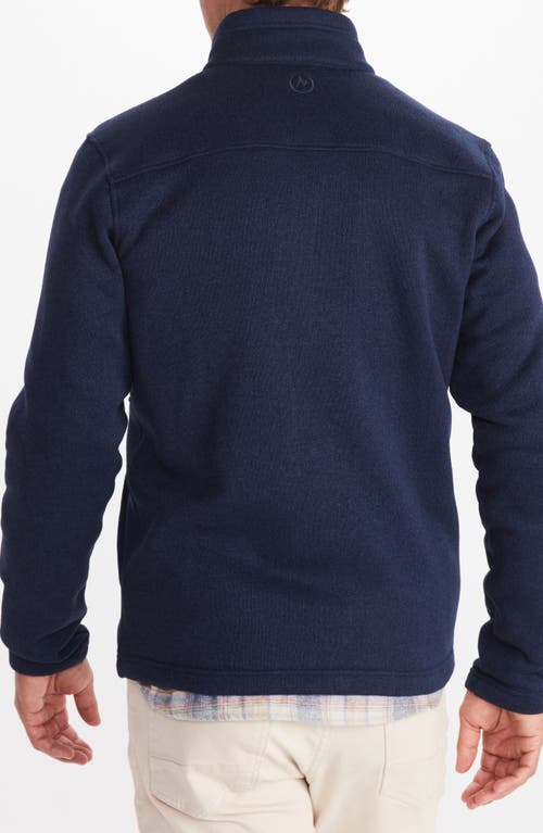 Shop Marmot Drop Line Fleece Jacket<br /> In Arctic Navy