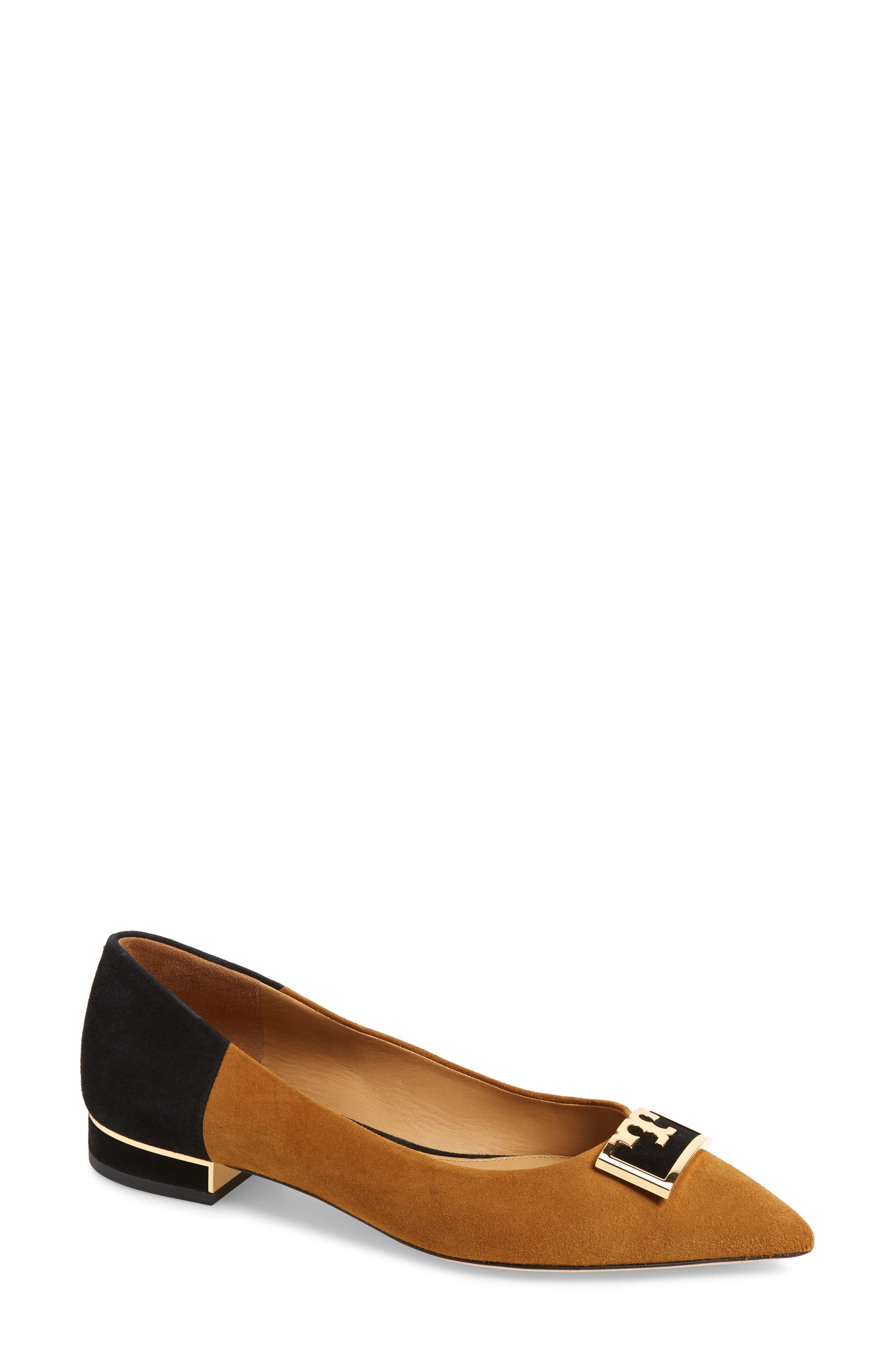 gigi pointed toe flat tory burch