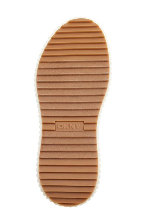 Shop Dkny Lissa Platform Sneaker In Hemp