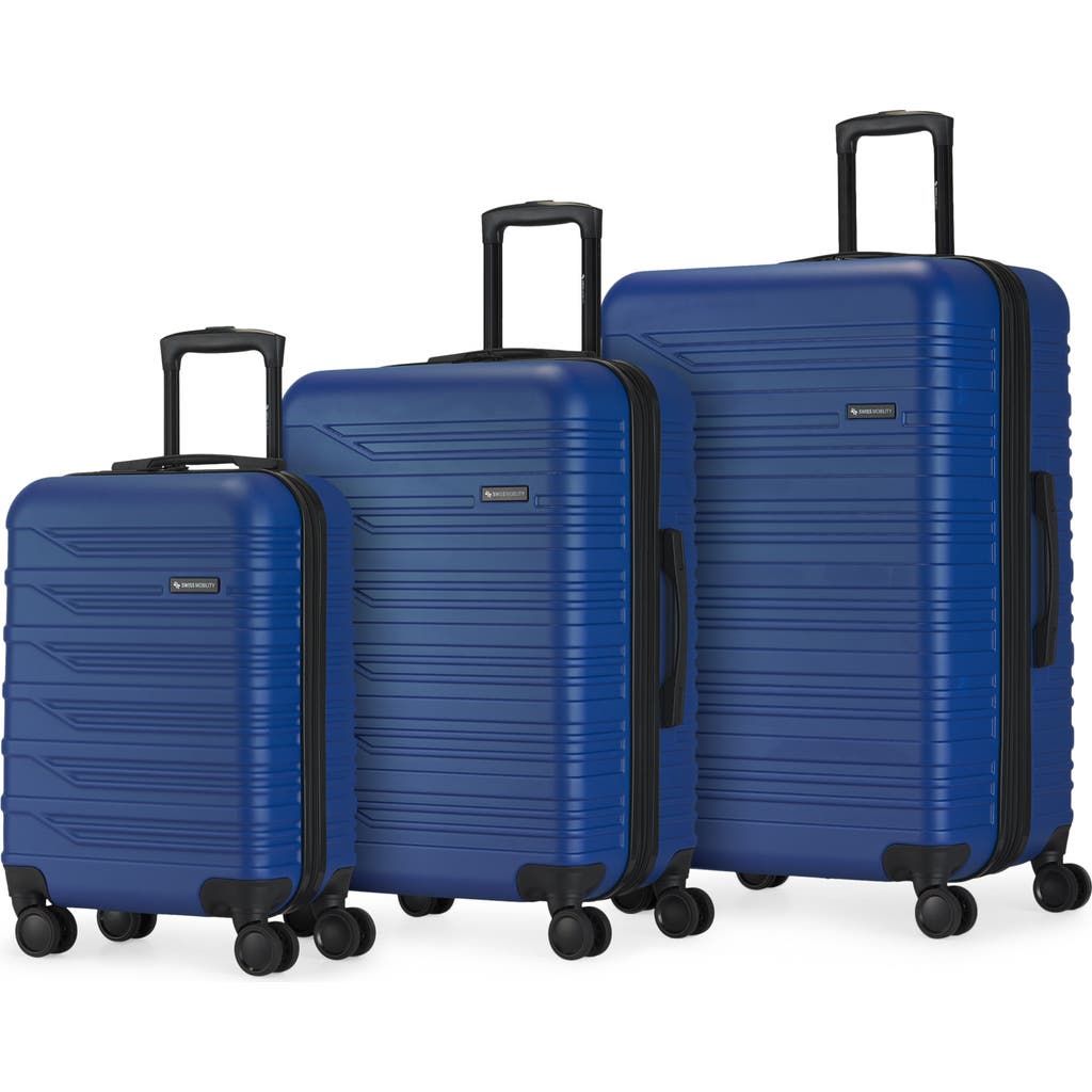 Swiss Mobility Sea 3 Piece Hardside Luggage Set In Sail