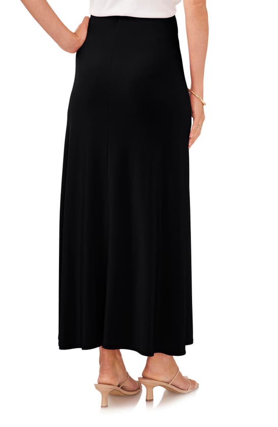 Shop Vince Camuto Knit Maxi Skirt In Rich Black