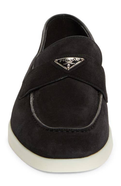Prada Saint Tropez Loafer In Nero