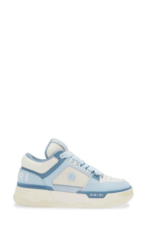 Shop Amiri Ma-1 Platform Sneaker In Alabaster Blue