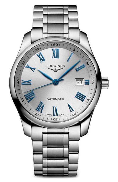 Longines Master Automatic Bracelet Watch, 40mm in Silver 