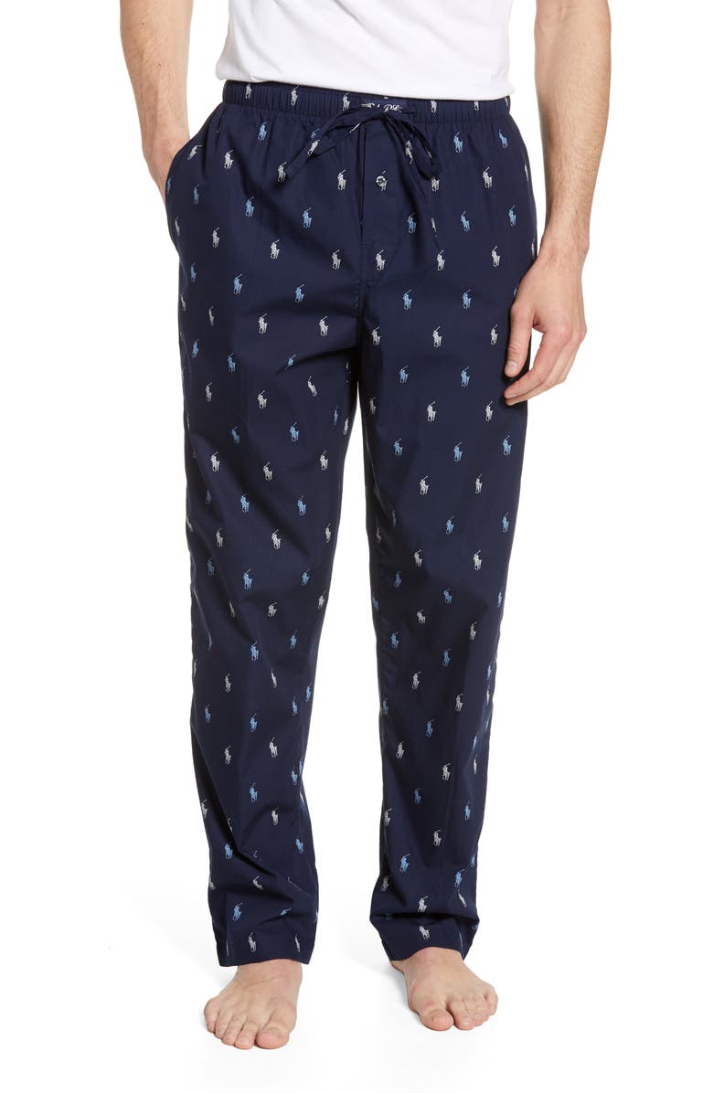 Polo Ralph Lauren Classic Cotton Pajama Pants | Nordstrom