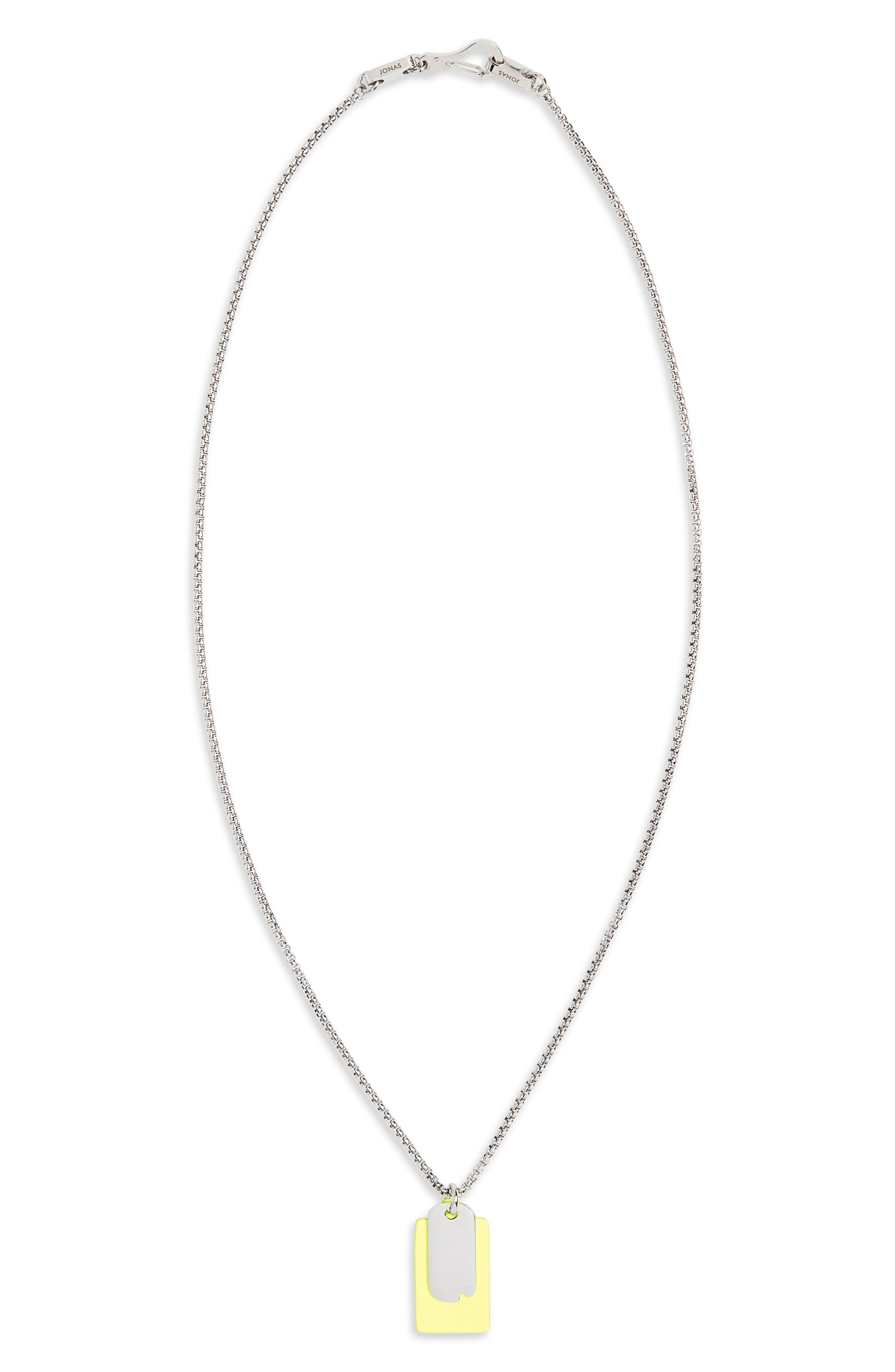 Jonas Studio Double Dog Tag Necklace