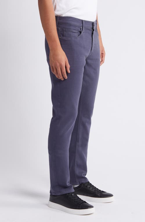 Shop Paige Federal Slim Straight Leg Pants In Vintage Royal Violet