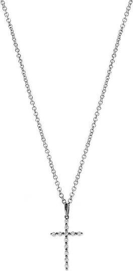 Diamond cross necklace nordstrom Clearance