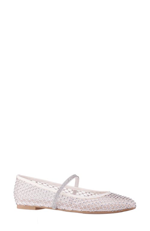 Peggy Mary Jane Flat in Ivory