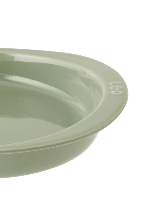Berghoff Leo Balance Round 1.27-quart Ceramic Baking Dish In Sage