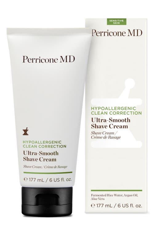 Perricone MD Hypoallergenic Clean Correction Ultra-Smooth Shave Cream at Nordstrom