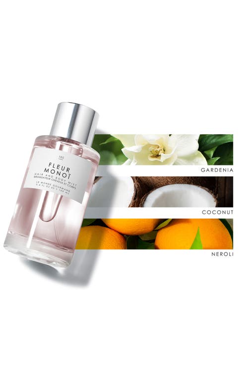 LE MONDE GOURMAND LE MONDE GOURMAND FLEUR MONOÏ HAIR & BODY MIST