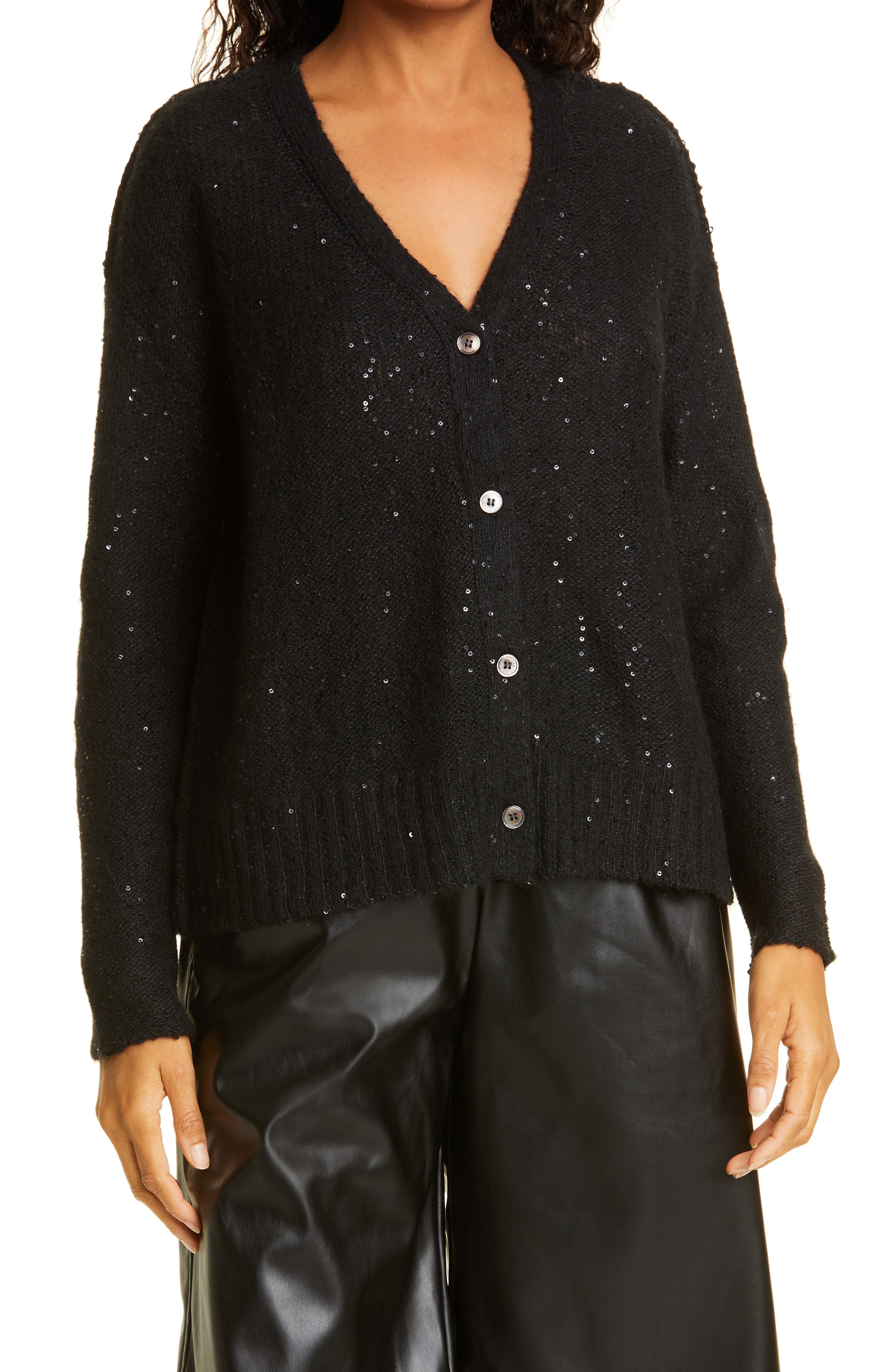 sparkly cardigan
