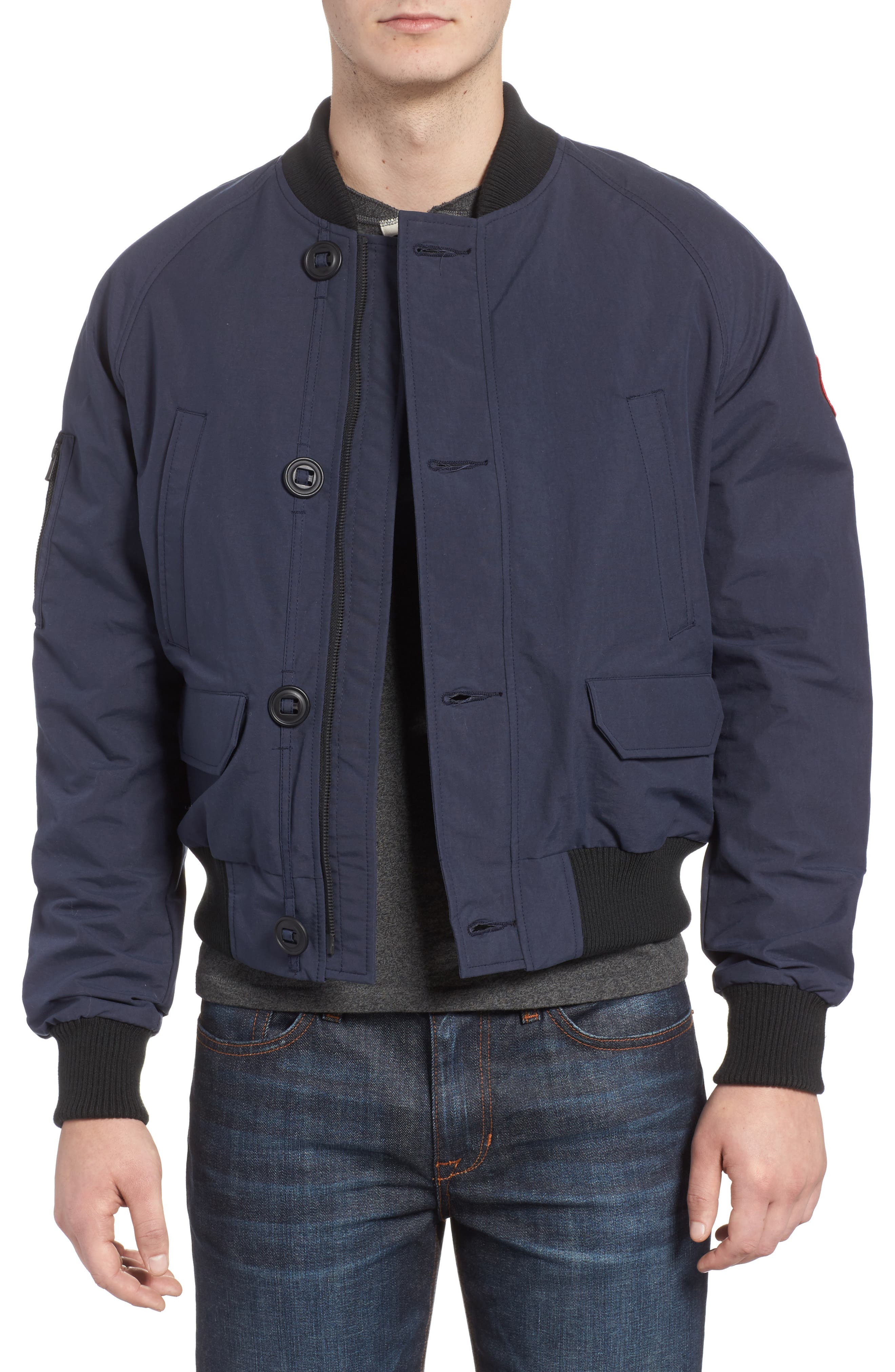 Canada Goose Faber Slim Fit Bomber Jacket | Nordstrom
