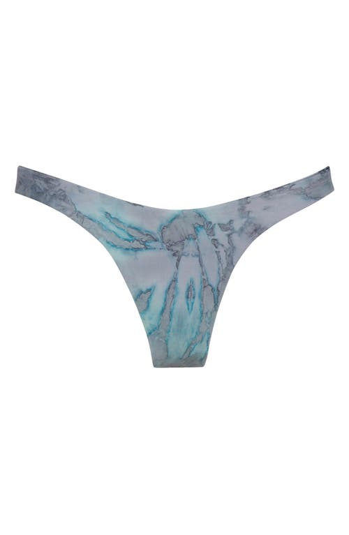 Cove The Modern High Cut Bikini Bottoms in Storm