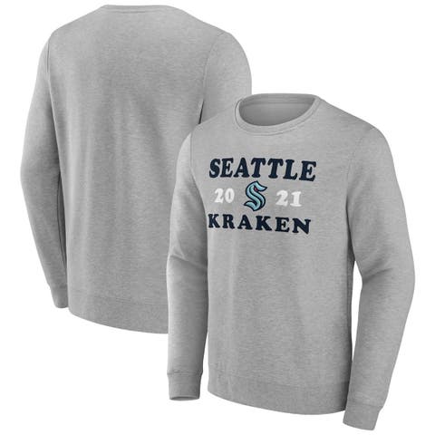 Fair Locals Headline Embroidered Crew Neck Sweatshirt - Maple Leaf | Seattle, Wa Black / L