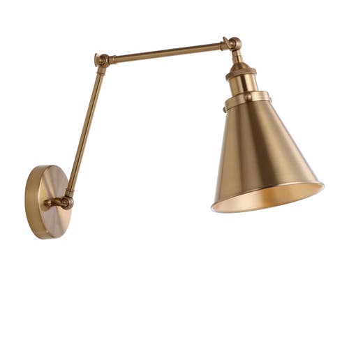 JONATHAN Y JONATHAN Y ROVER ADJUSTABLE ARM METAL LED WALL SCONCE 