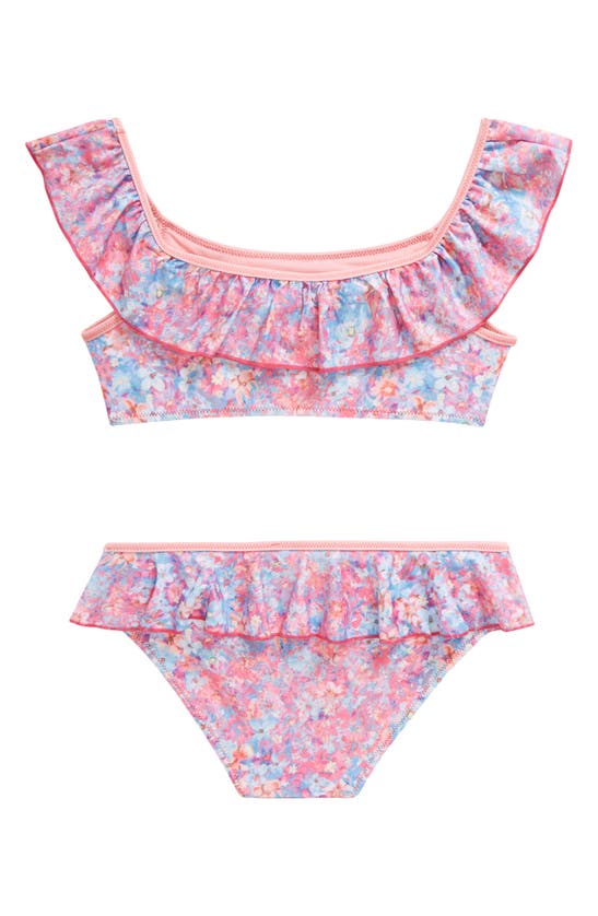 BOARDIES BOARDIES KIDS' DITZY RUFFLE TWO-PIECE SWIMSUIT