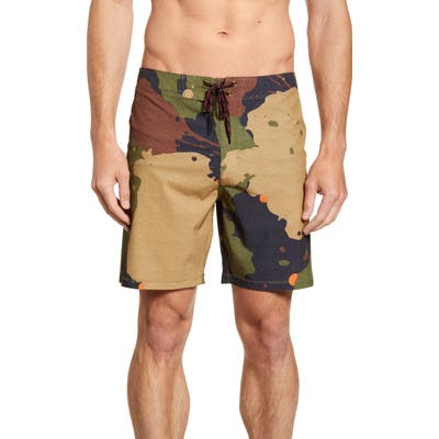 Hurley Phantom Jjf5 Recruit Board Shorts, Green