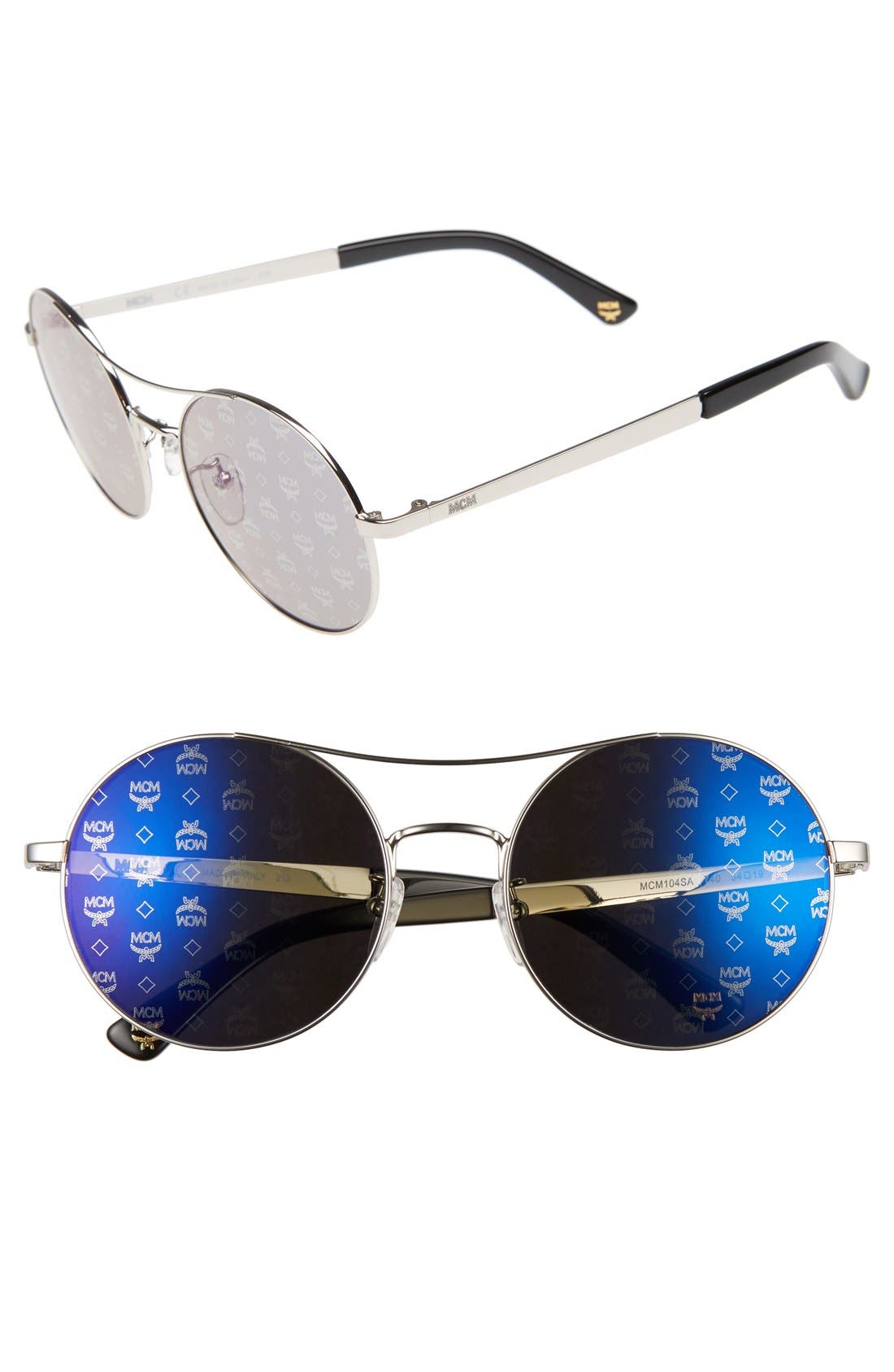 MCM 54mm Round Logo Sunglasses Nordstrom