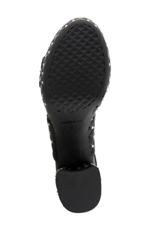 AEROSOLES AEROSOLES CAMERA CRYSTALS SLINGBACK PLATFORM SANDAL 