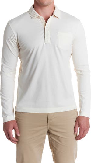 Pensacola Long Sleeve Organic Cotton Pocket Polo