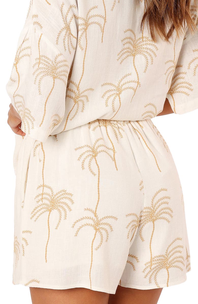 Petal & Pup Amira Palm Tree Shorts | Nordstrom