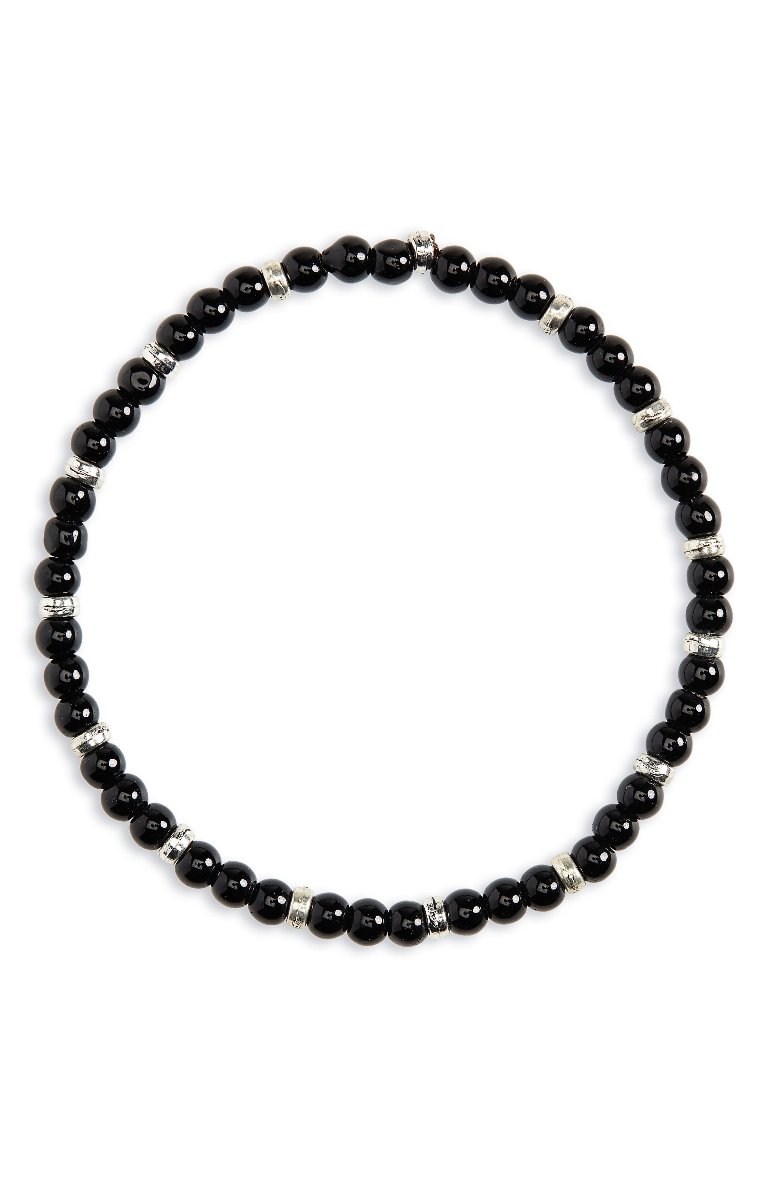 Nordstrom Men's Shop Beaded Bracelet Nordstrom