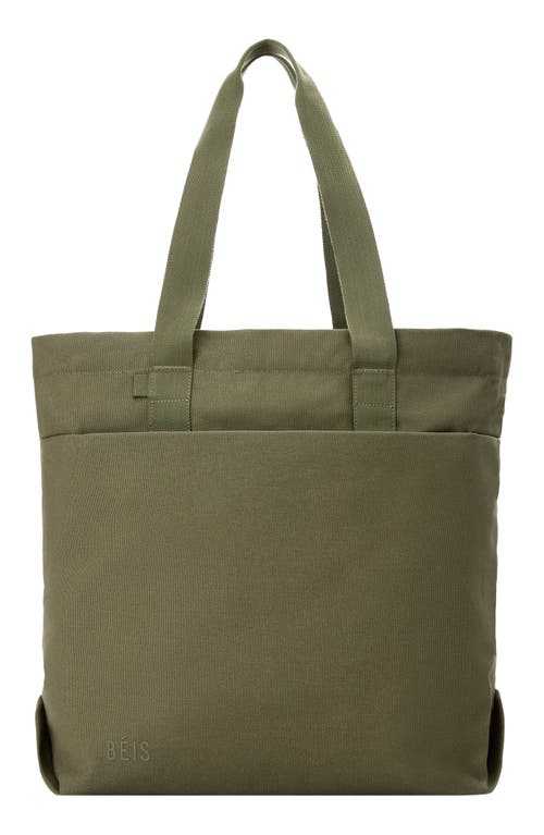 Shop Beis Béis The Utility Tote In In Olive