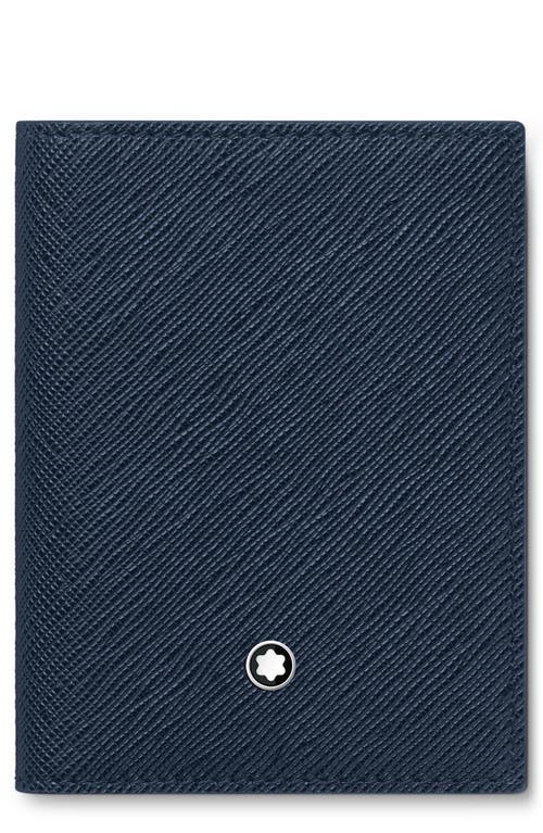 Montblanc Sartorial Leather Bifold Wallet in Ink Blue at Nordstrom