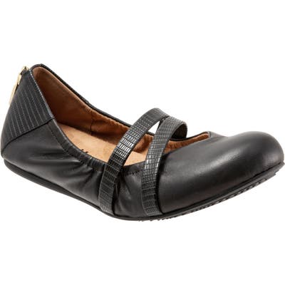 Softwalk Sierra Flat, Black