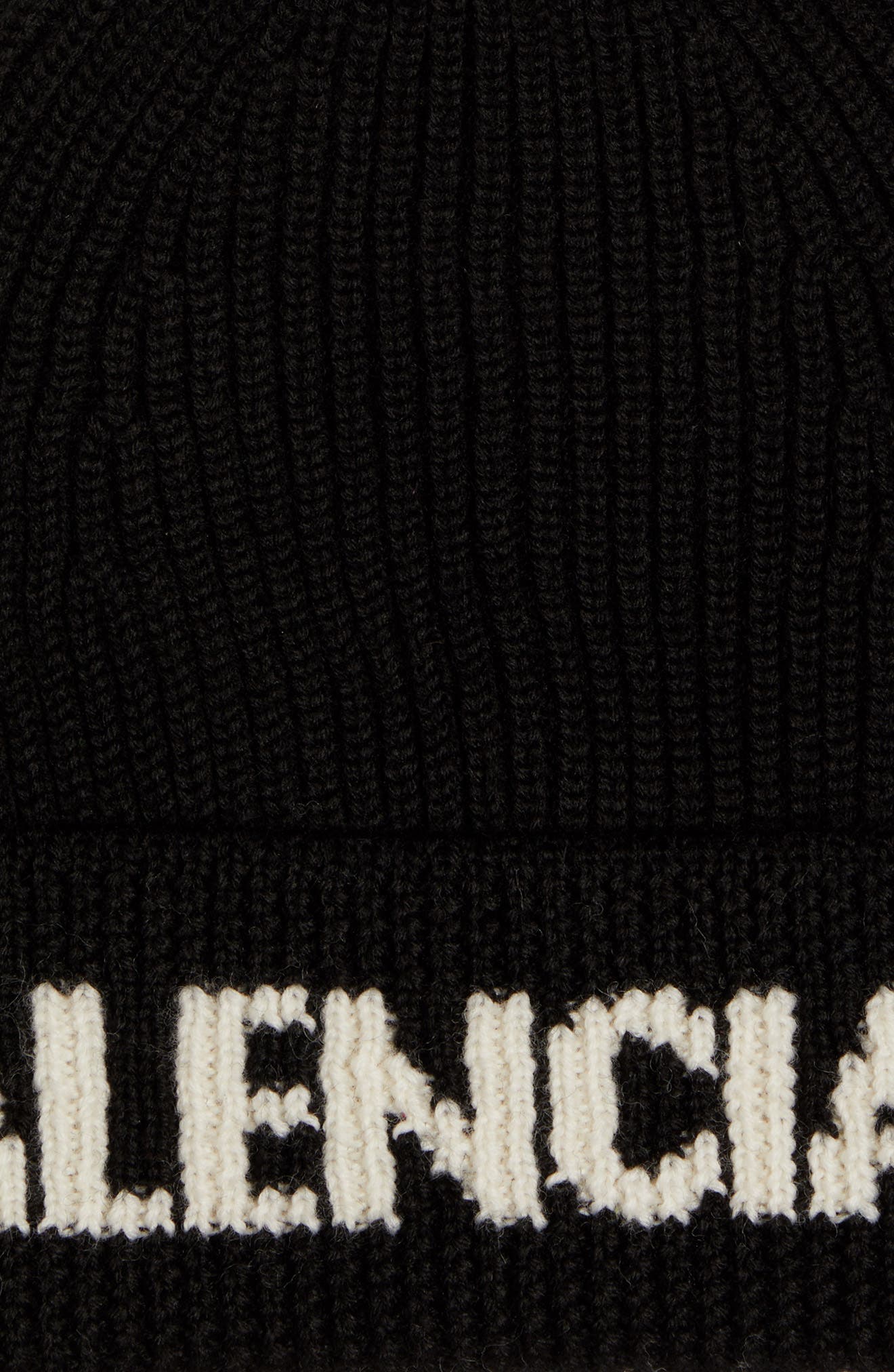 Balenciaga Logo Rib Beanie | Nordstrom
