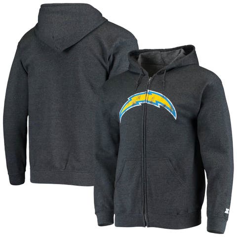 Los Angeles Chargers Starter Winning Team Full-Zip Hoodie - Powder Blue/Gold