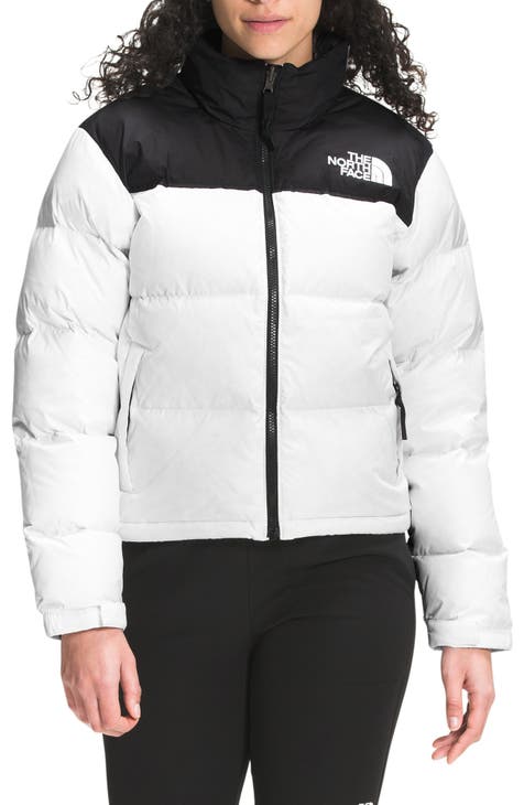 Diamond quilted glossy puffer jacket Woman, Black