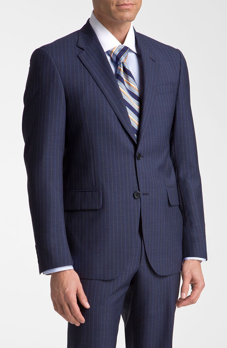 Robert Talbott Navy Pinstripe Wool Suit | Nordstrom