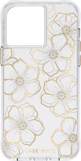 Case-Mate Case for Apple iPhone 14 in Floral Gems