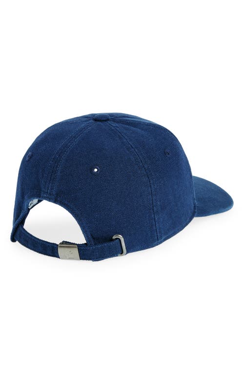 Carhartt Work In Progress Icon Adjustable Baseball Cap In Air Force Blue