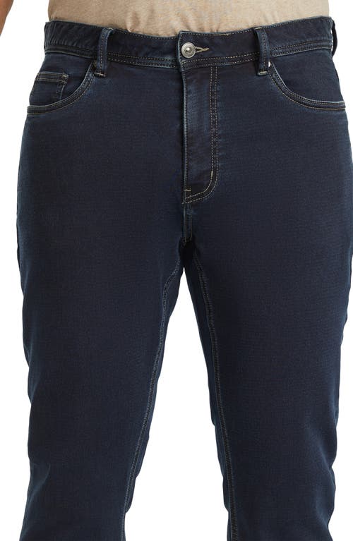 Shop Johnny Bigg Maison Straight Leg Knit Jeans In Ink