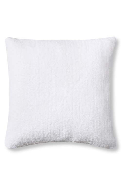 Sunday Citizen Snug Memory Foam Accent Pillow in Clear White at Nordstrom